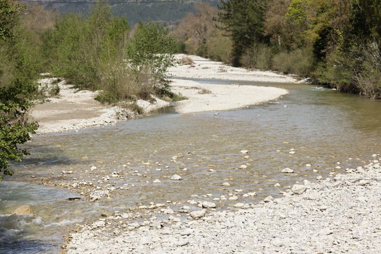 Vlechtende rivier